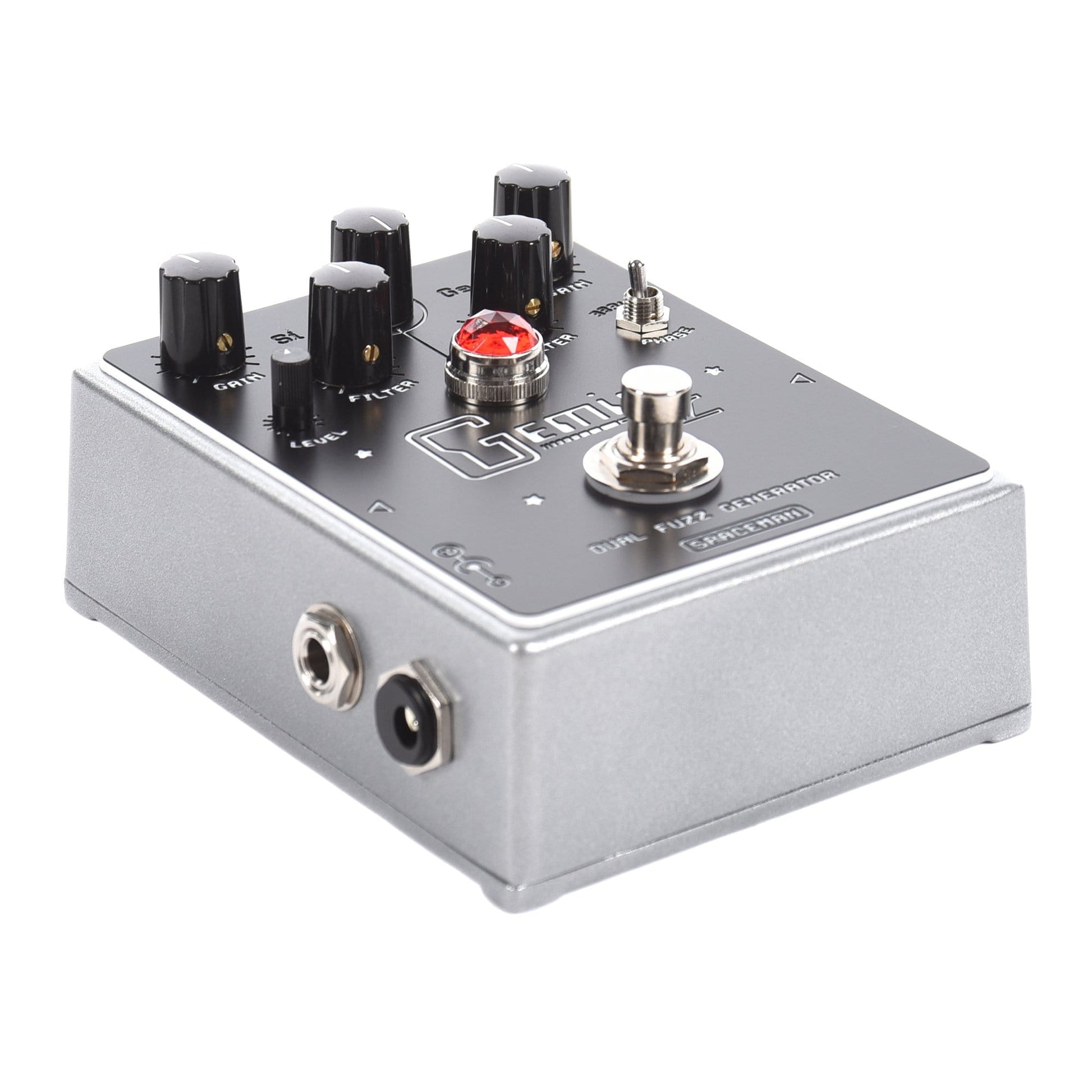gemini pedal Spaceman Gemini IV Dual Fuzz Generator Silver LTD – Chicago Music Exchange