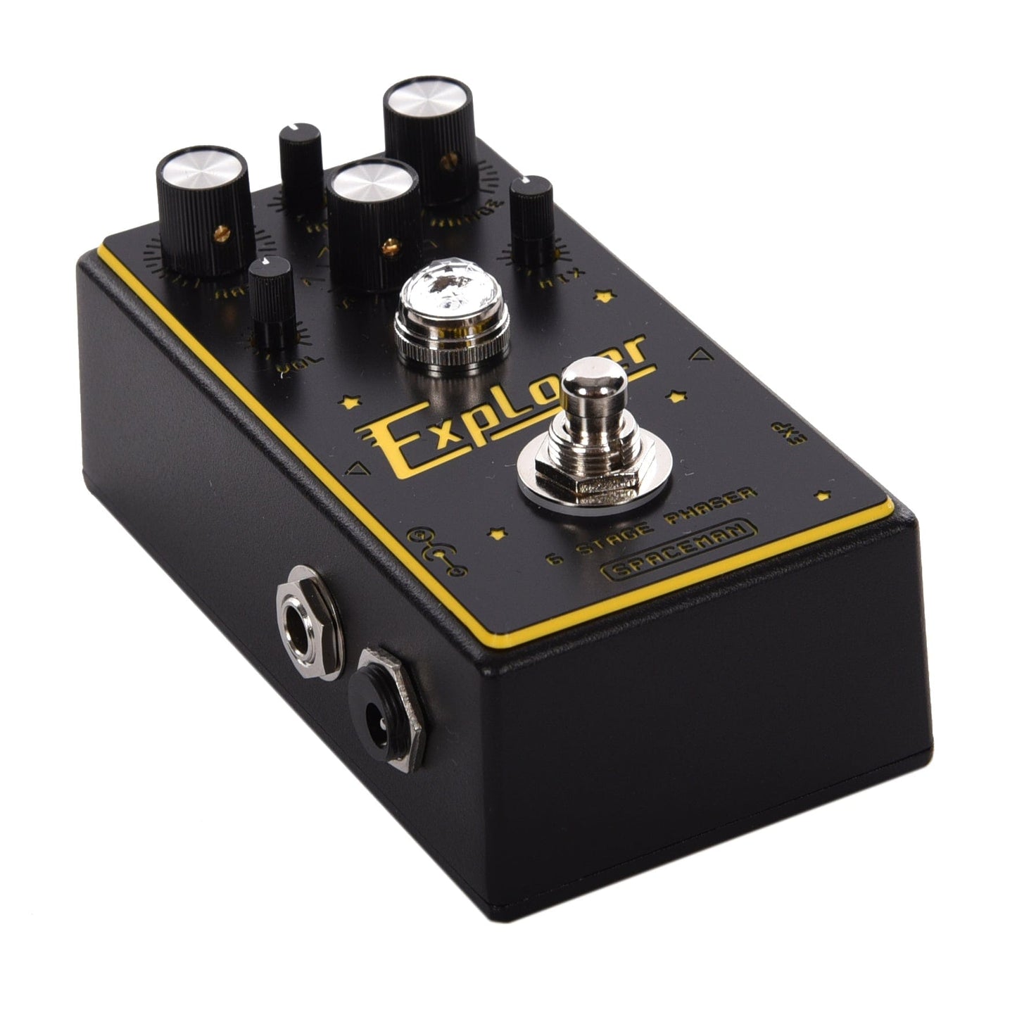 Spaceman FX Explorer 6-Stage Phaser Pedal Black Effects and Pedals / Phase Shifters