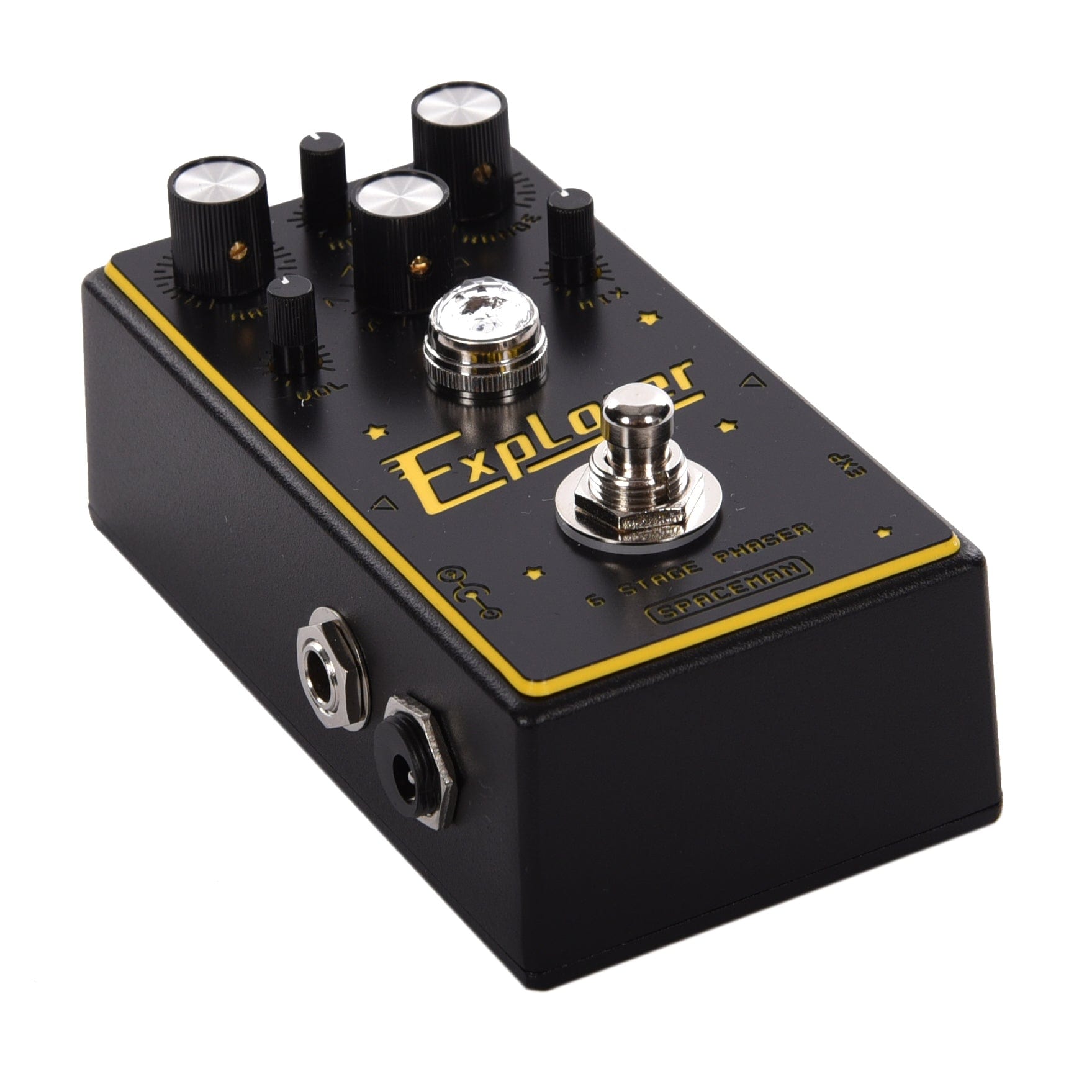 Spaceman FX Explorer 6-Stage Phaser Pedal Black Effects and Pedals / Phase Shifters
