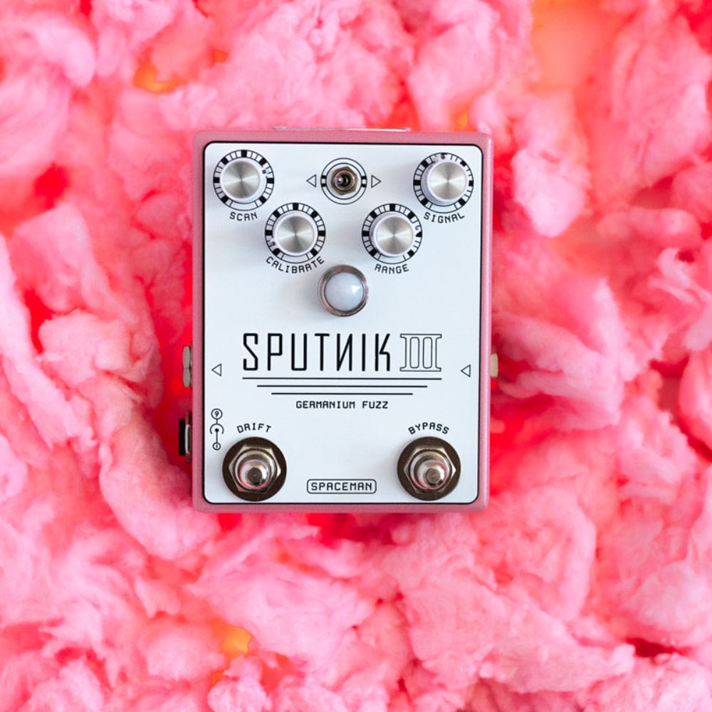 Spaceman Sputnik III Germanium Fuzz Pedal Pink