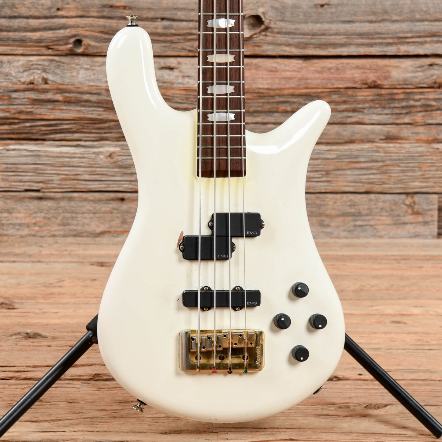 Spector Euro 4 White Bass Guitars / 4-String