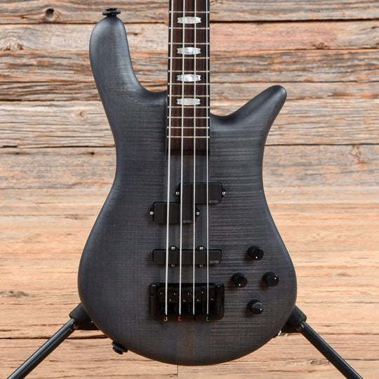 Spector Euro4 LX Trans Black Satin Bass Guitars / 4-String