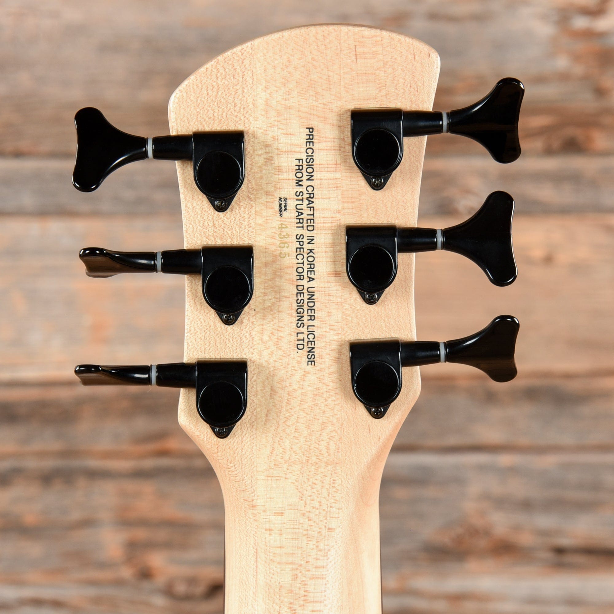 Spector LG6CLSNAT Legend 6 Classic Satin Brown Bass Guitars / 5-String or More