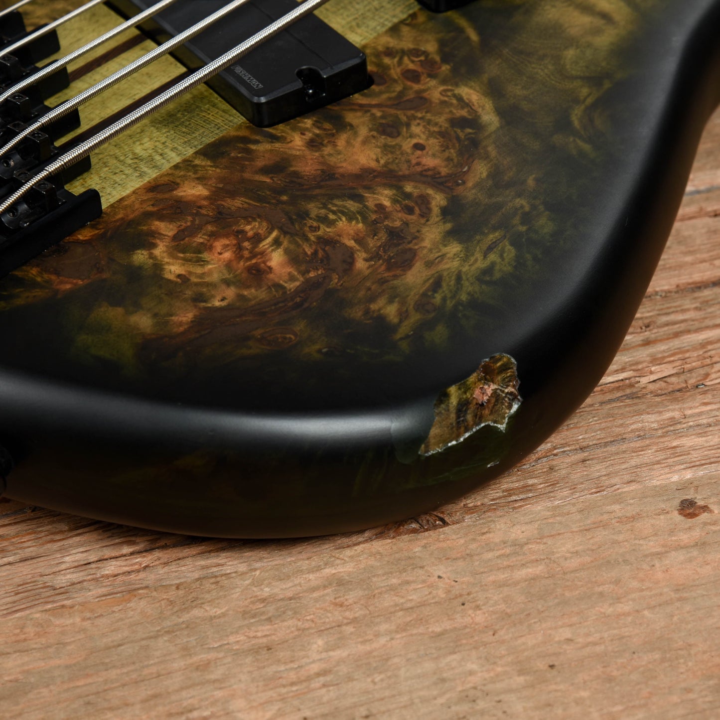 Spector NS Dimension 5 Haunted Moss Matte 2021 LEFTY Bass Guitars / 5-String or More