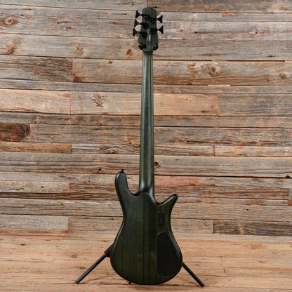 Spector NS Dimension 5 Haunted Moss Matte 2021 LEFTY Bass Guitars / 5-String or More