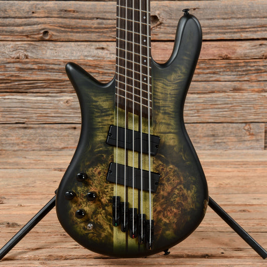 Spector NS Dimension 5 Haunted Moss Matte 2021 LEFTY Bass Guitars / 5-String or More