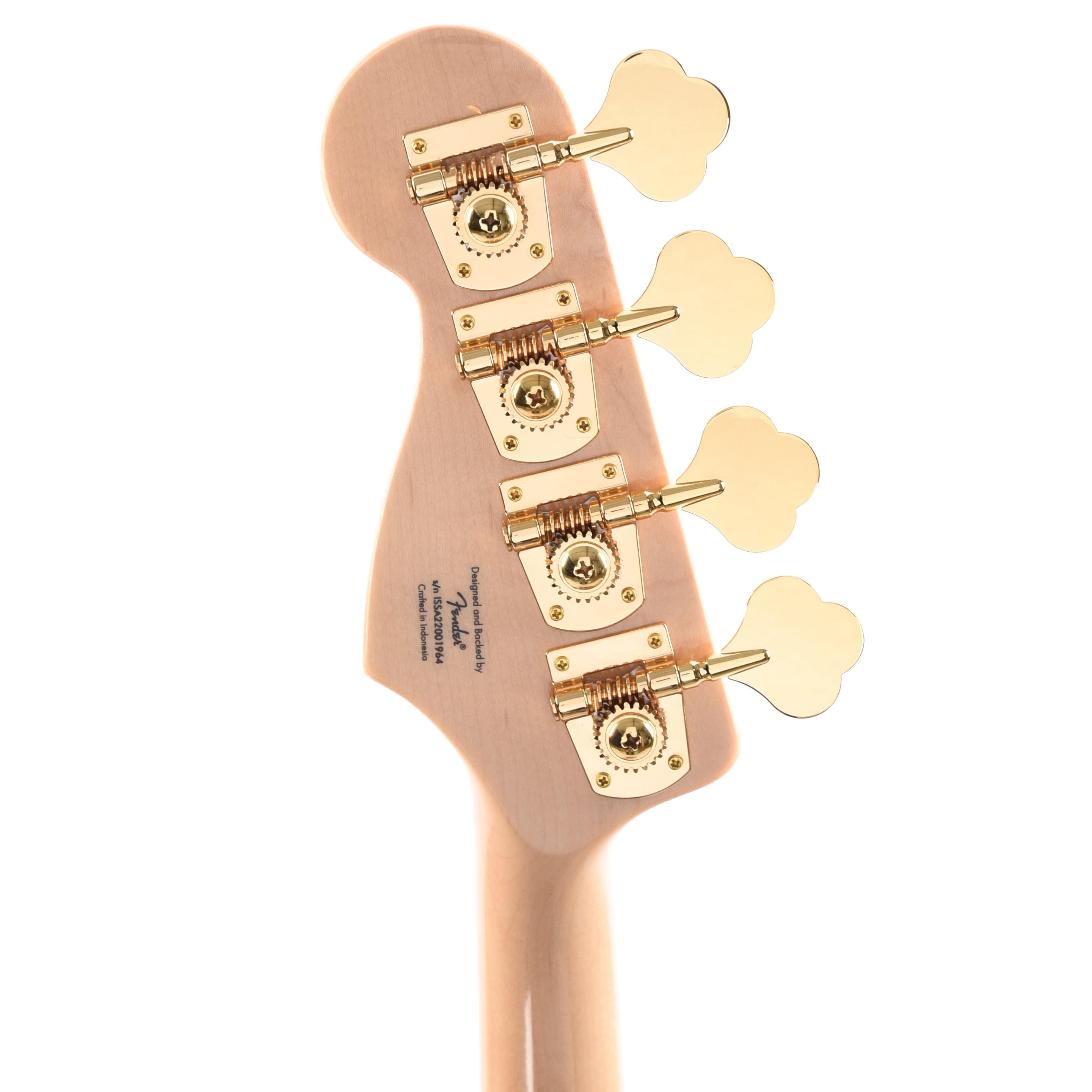 Squier 40th Anniversary Gold Edition Jazz Bass Ruby Red Metallic w/Gold Anodized Pickguard Bass Guitars / 4-String