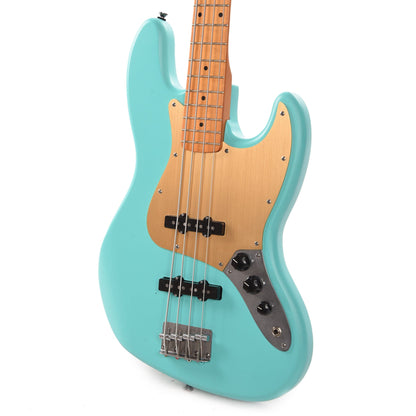 Squier 40th Anniversary Vintage Edition Jazz Bass Satin Sea Foam Green w/Gold Anodized Pickguard Bass Guitars / 4-String