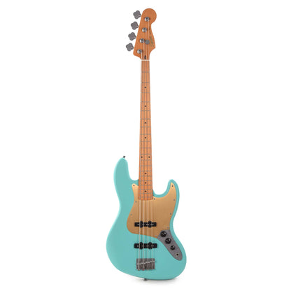 Squier 40th Anniversary Vintage Edition Jazz Bass Satin Sea Foam Green w/Gold Anodized Pickguard Bass Guitars / 4-String