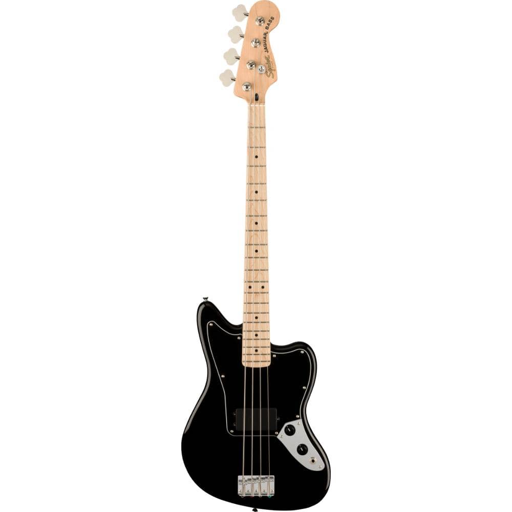 Squier Affinity Jaguar Bass H Black Bass Guitars / 4-String