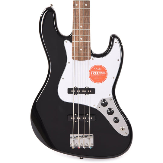 Squier Affinity Jazz Bass Black Bass Guitars / 4-String