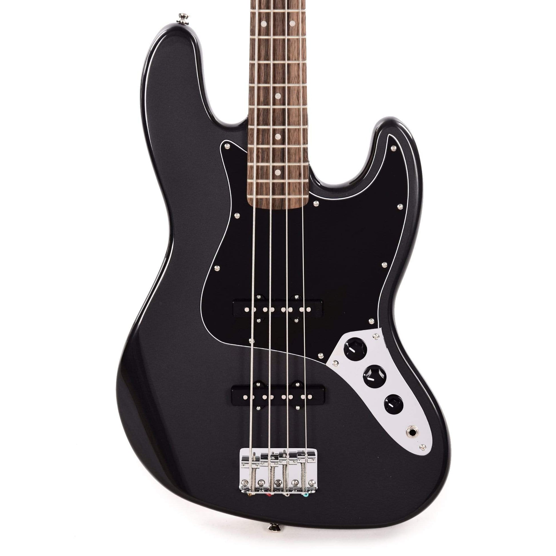 Squier Affinity Jazz Bass Charcoal Frost Metallic Bass Guitars / 4-String