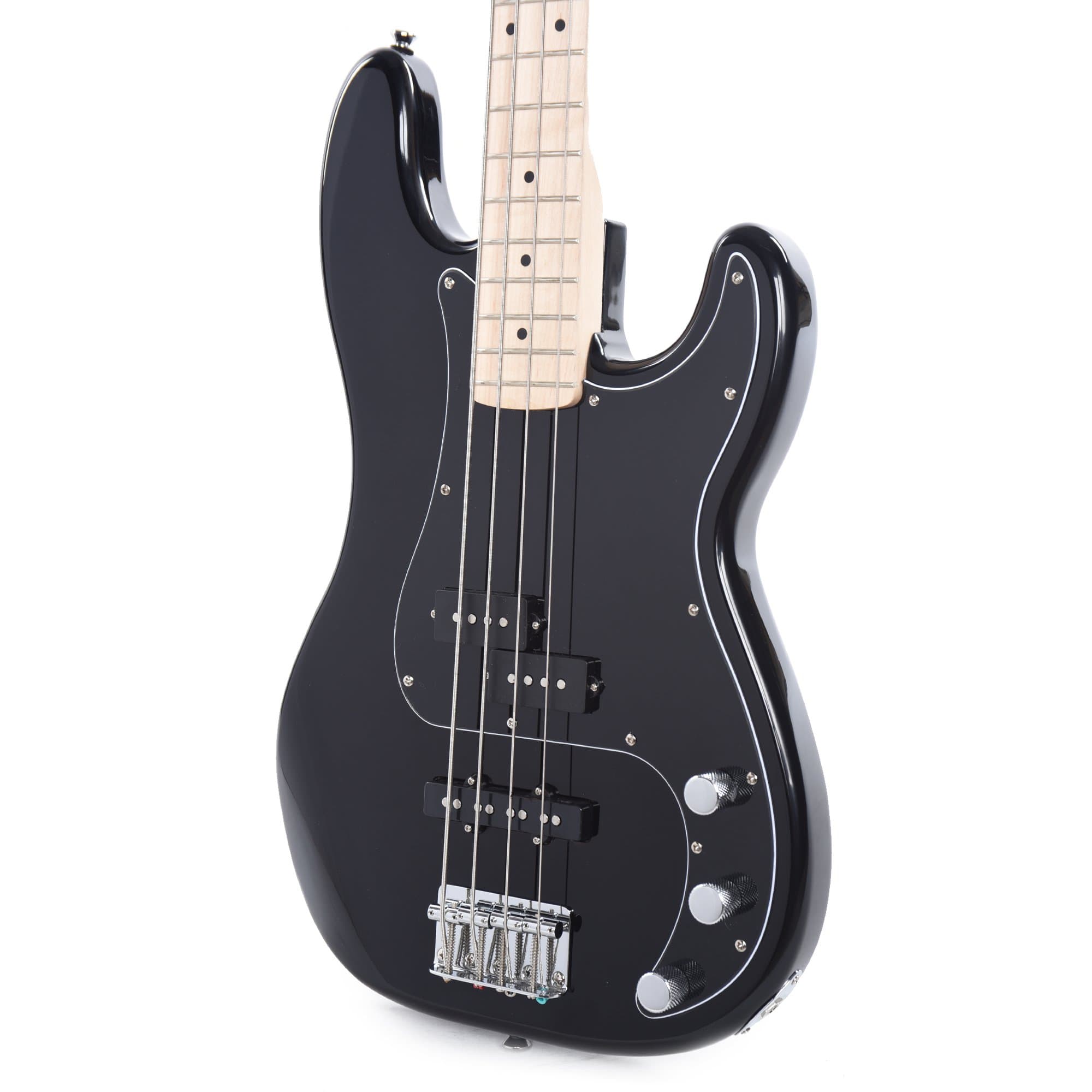 Squier Affinity Precision Bass PJ Black Bass Guitars / 4-String