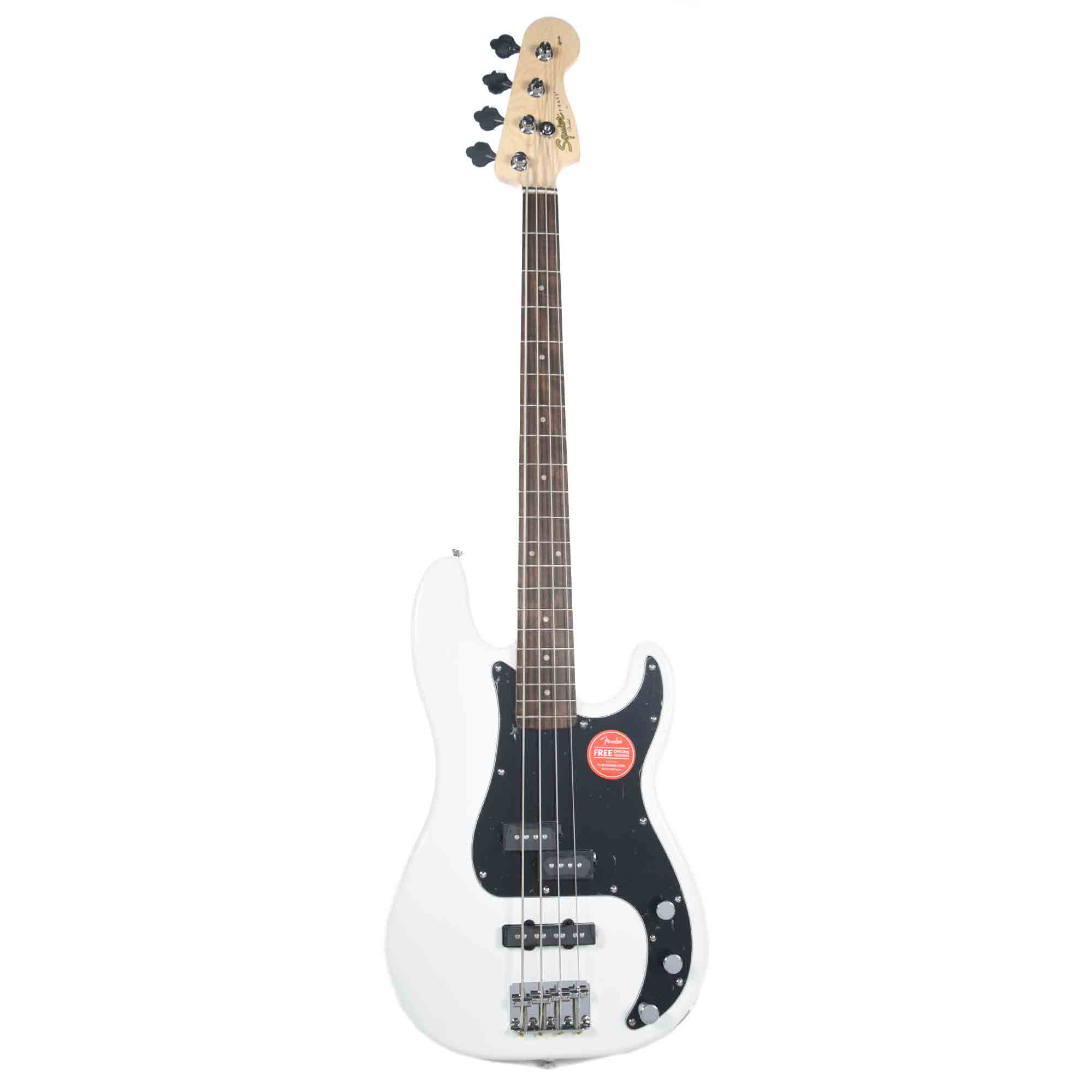 Squier Affinity Precision Bass PJ Olympic White Bass Guitars / 4-String