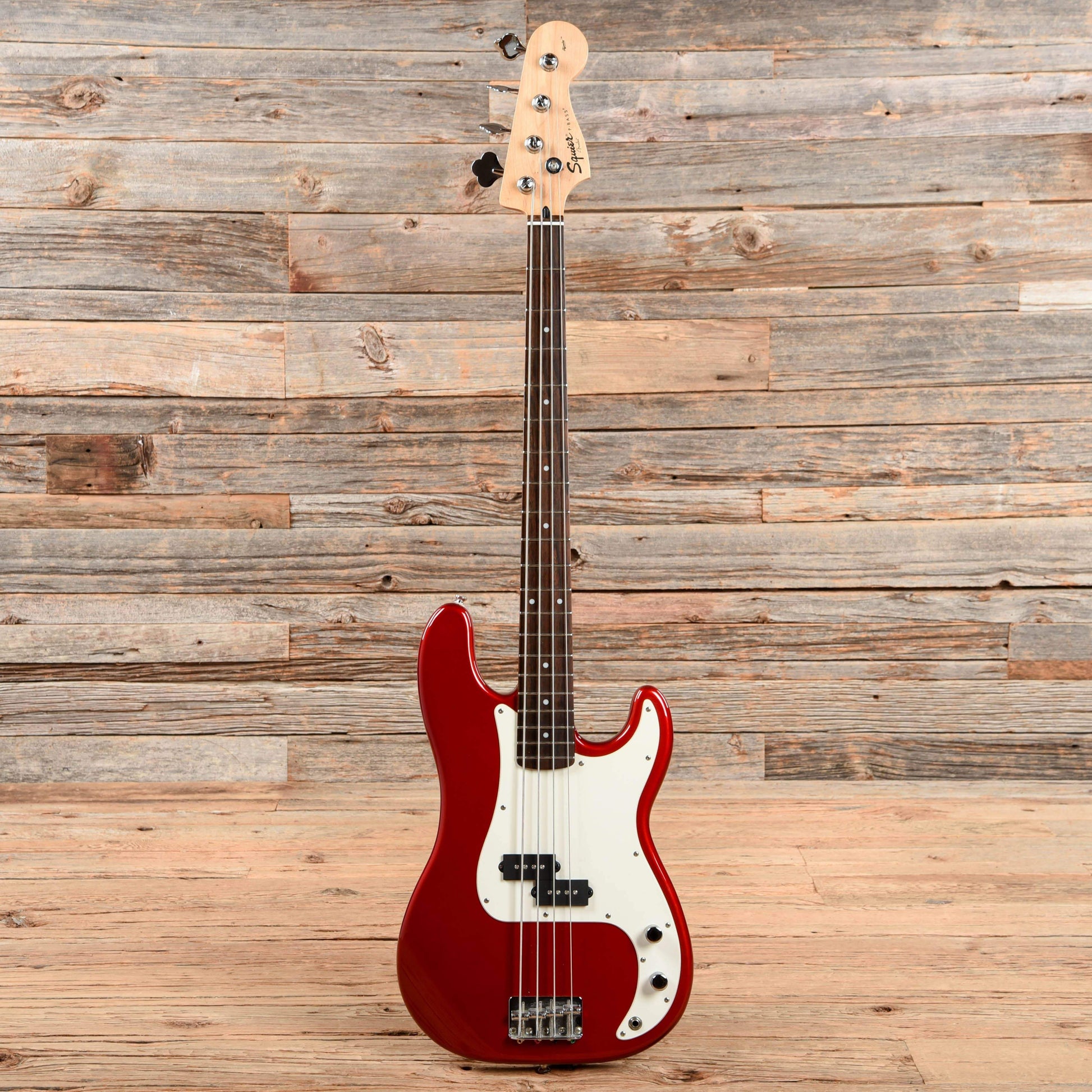 Squier Affinity Series Precision Bass Candy Apple Red 2007 Bass Guitars / 4-String