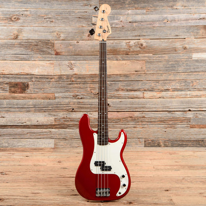 Squier Affinity Series Precision Bass Candy Apple Red 2007 Bass Guitars / 4-String