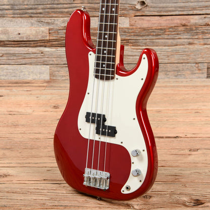 Squier Affinity Series Precision Bass Candy Apple Red 2007 Bass Guitars / 4-String