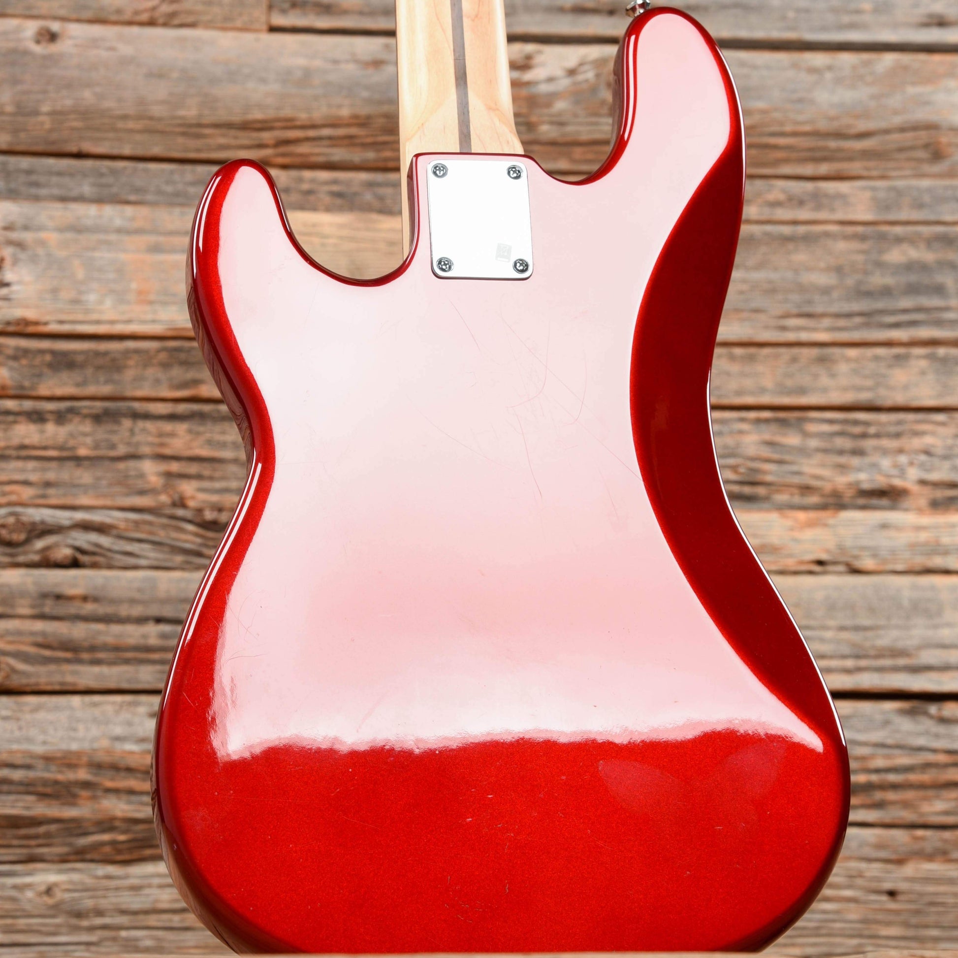 Squier Affinity Series Precision Bass Candy Apple Red 2007 Bass Guitars / 4-String