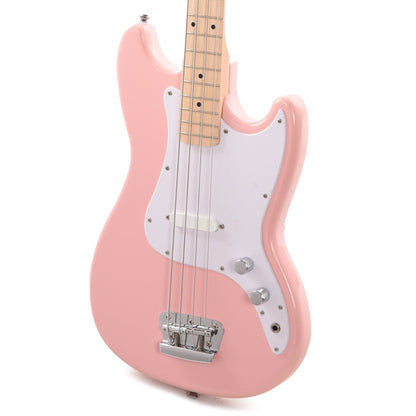 Squier Bronco Bass Shell Pink Bass Guitars / 4-String