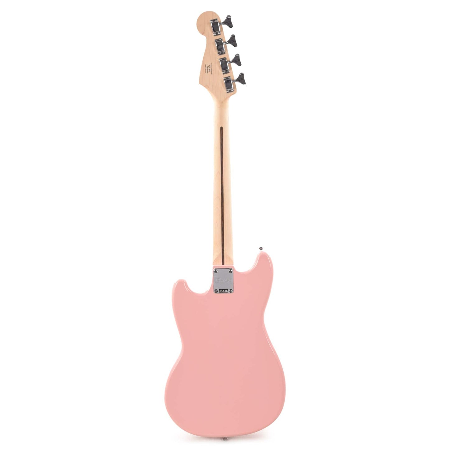 Squier Bronco Bass Shell Pink Bass Guitars / 4-String