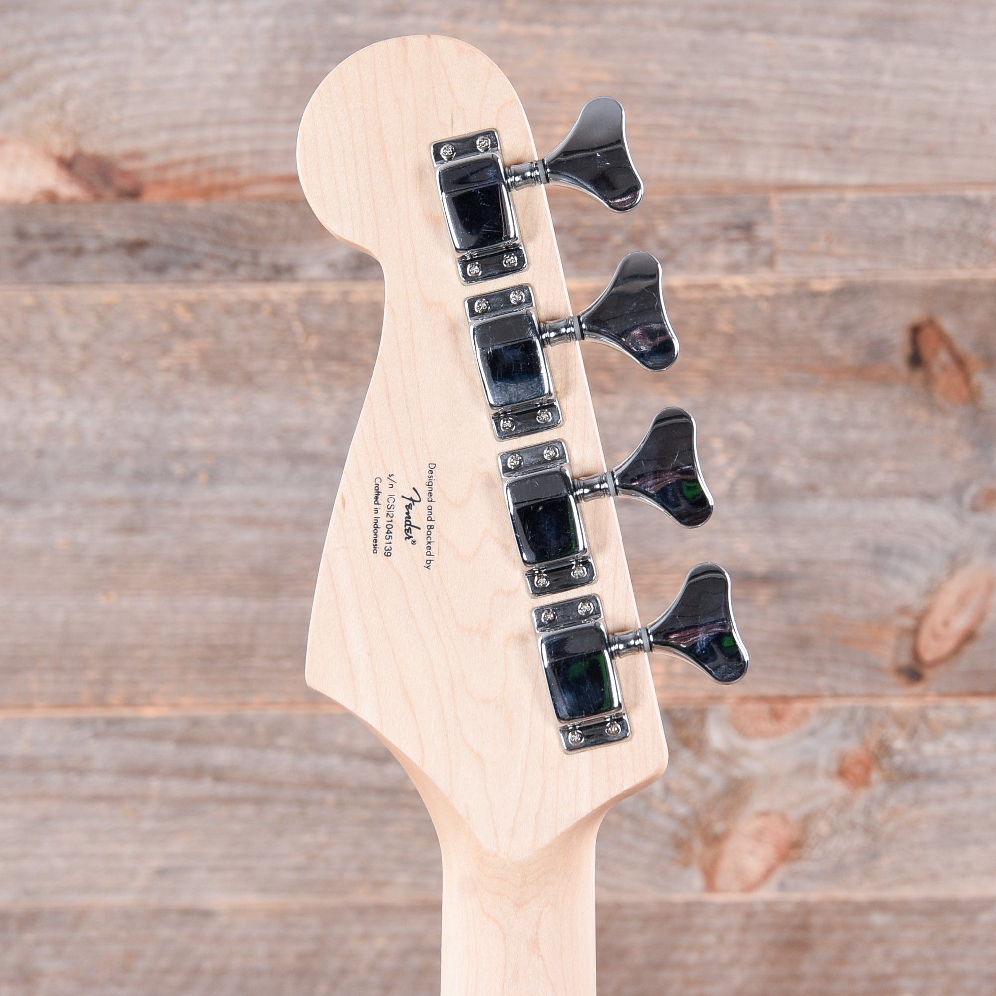 Squier Bronco Bass Shell Pink Bass Guitars / 4-String