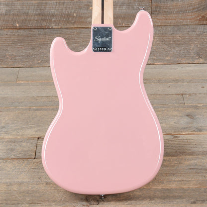 Squier Bronco Bass Shell Pink Bass Guitars / 4-String