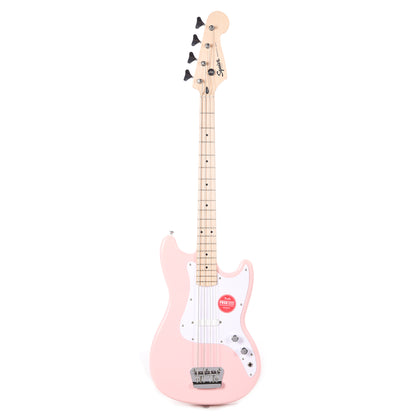 Squier Bronco Bass Shell Pink Bass Guitars / 4-String