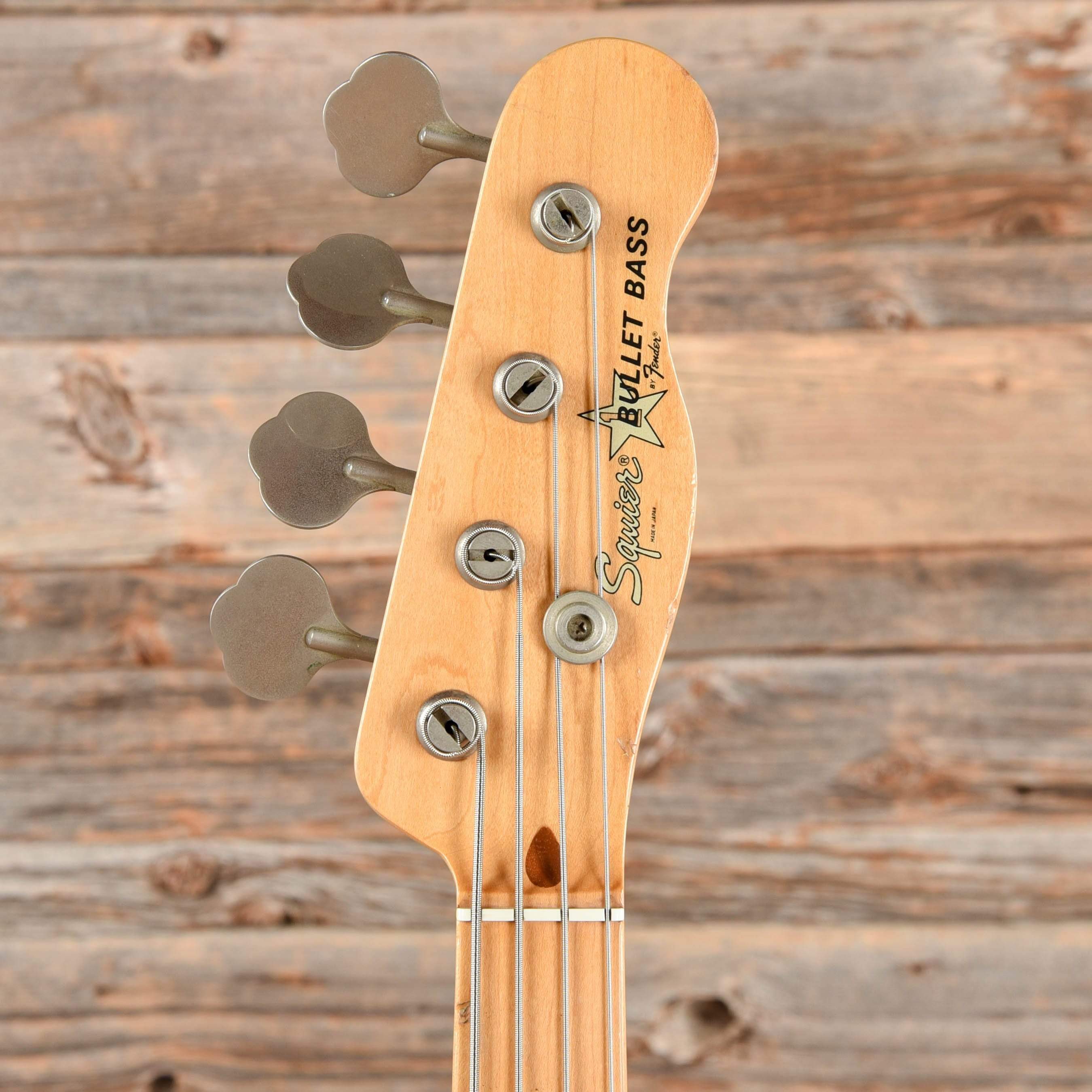 Squier Bullet Bass Black 1983 Bass Guitars / 4-String