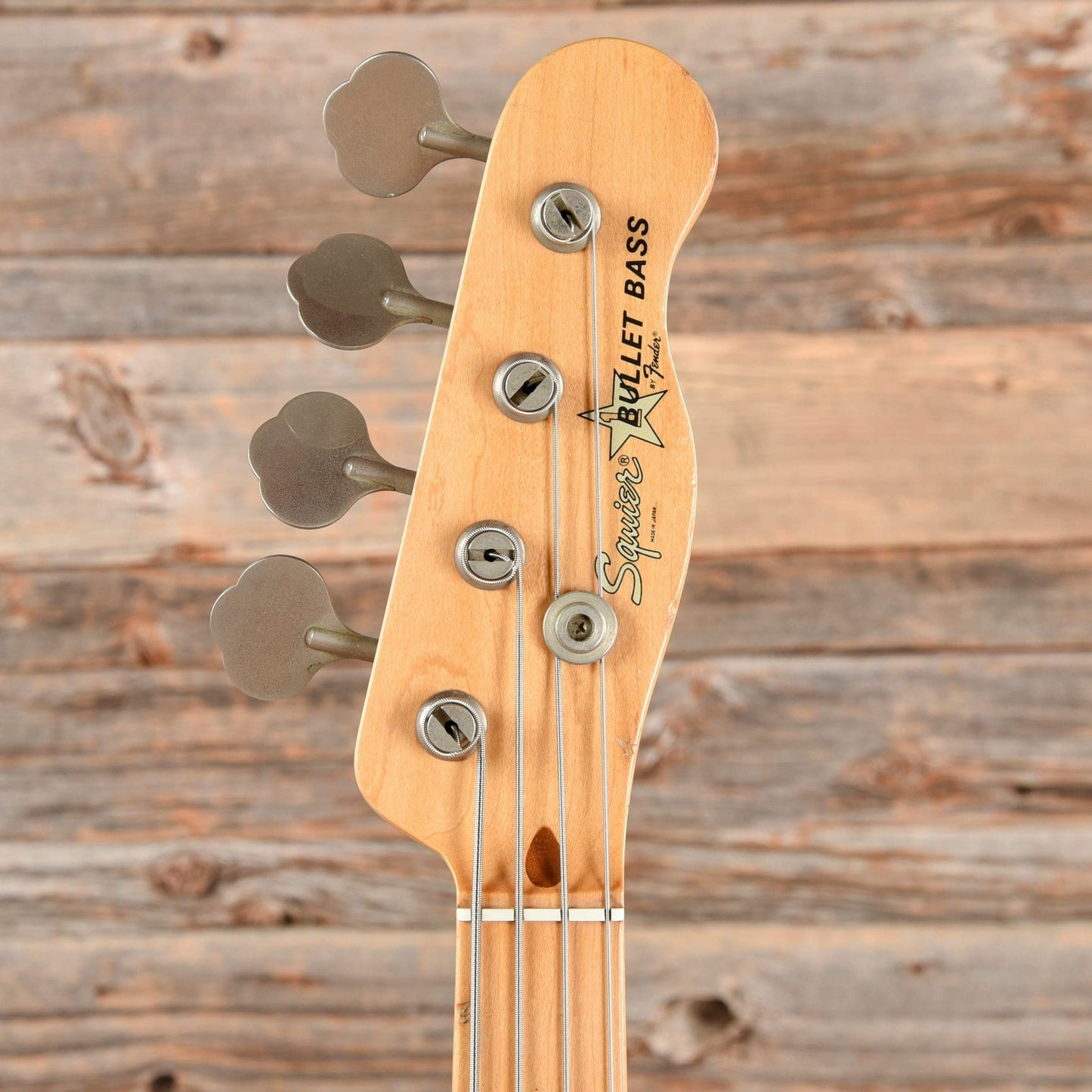 Squier Bullet Bass Black 1983 Bass Guitars / 4-String