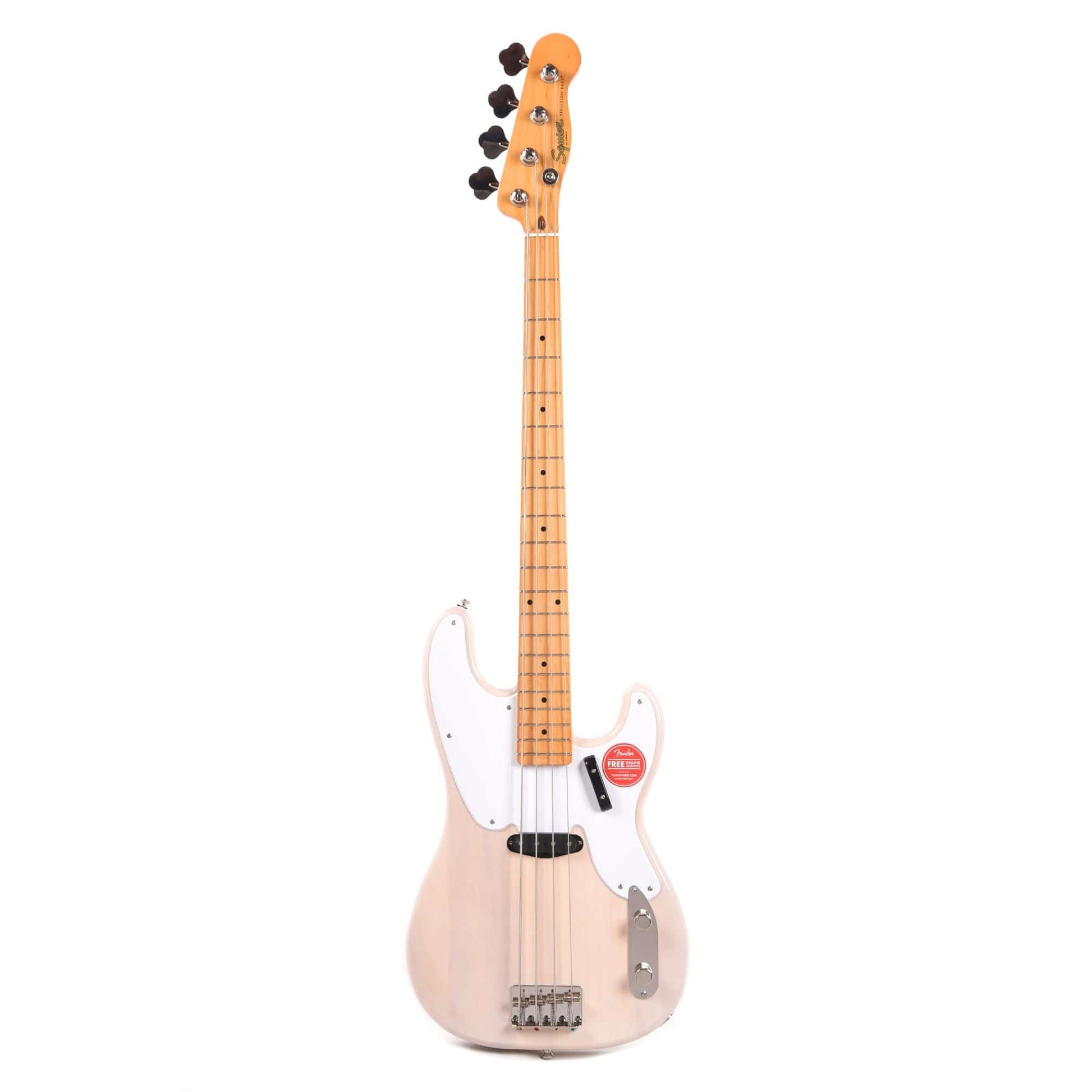 Squier Classic Vibe '50s Precision Bass White Blonde Bass Guitars / 4-String