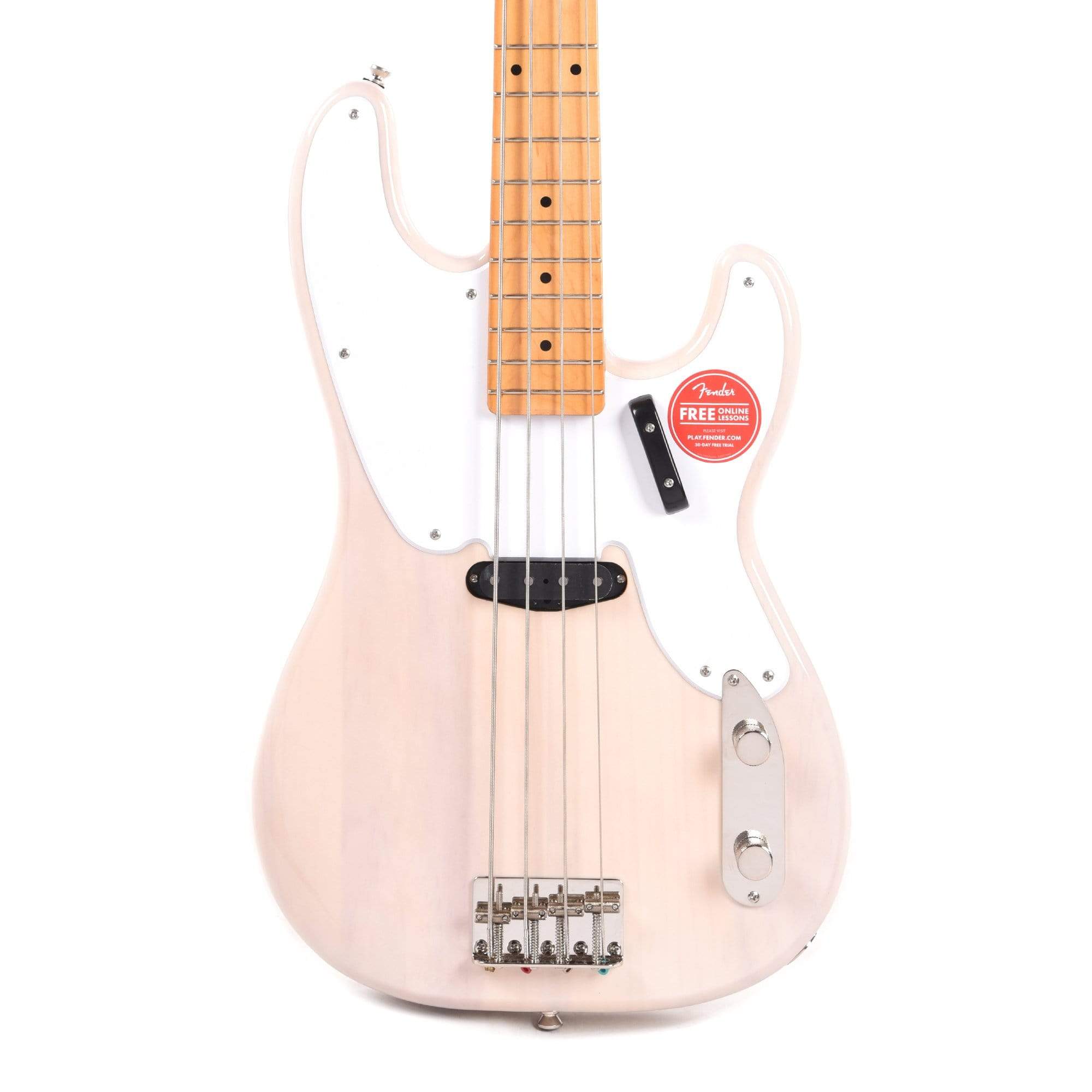 Squier Classic Vibe '50s Precision Bass White Blonde Bass Guitars / 4-String