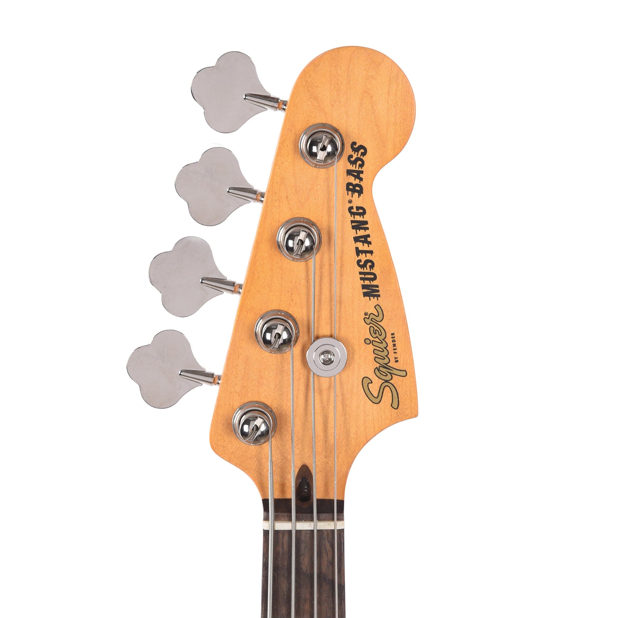 Squier Classic Vibe '60s Competition Mustang Bass Capri Orange w/Dakota Red Stripe Bass Guitars / 4-String