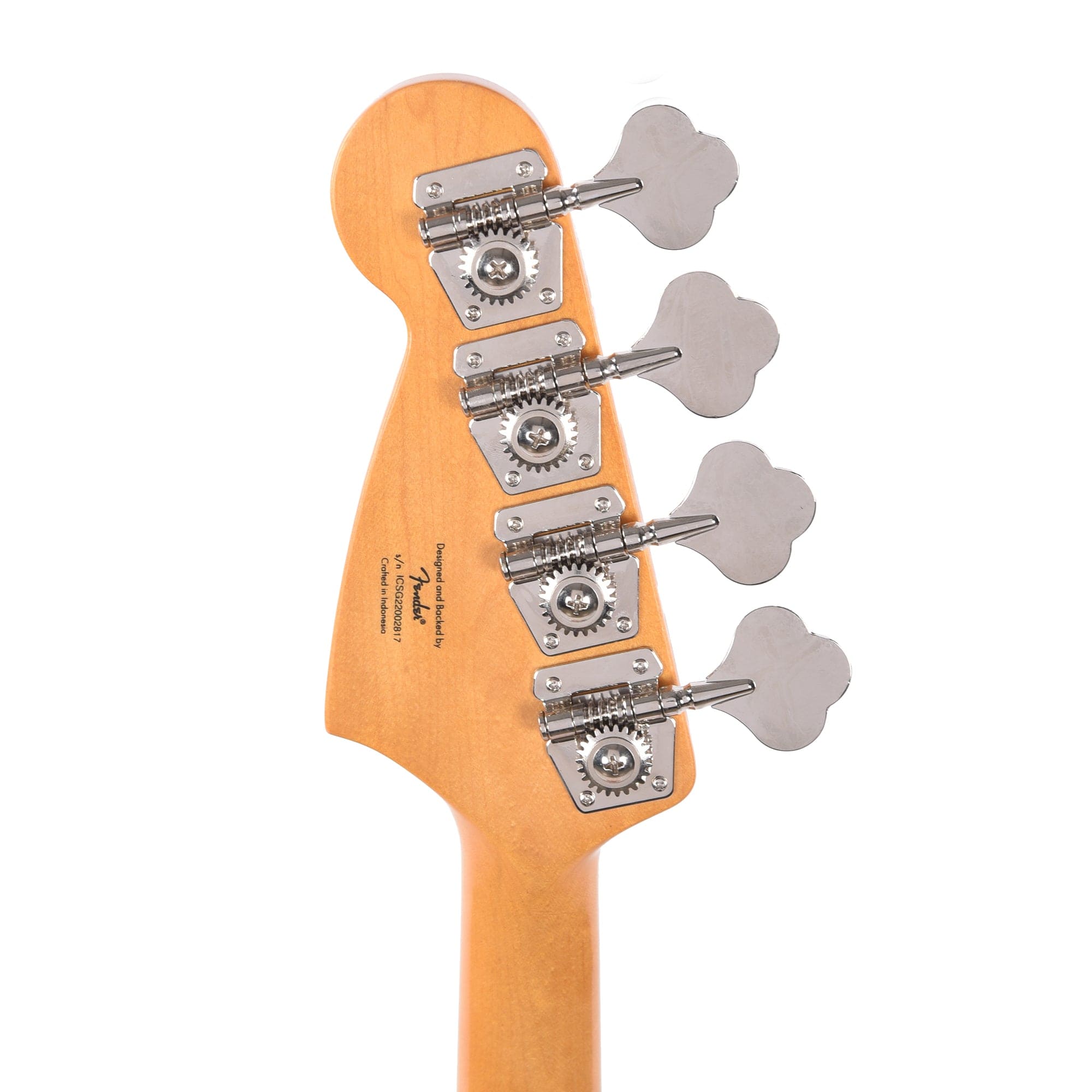 Squier Classic Vibe '60s Competition Mustang Bass Capri Orange w/Dakota Red Stripe Bass Guitars / 4-String