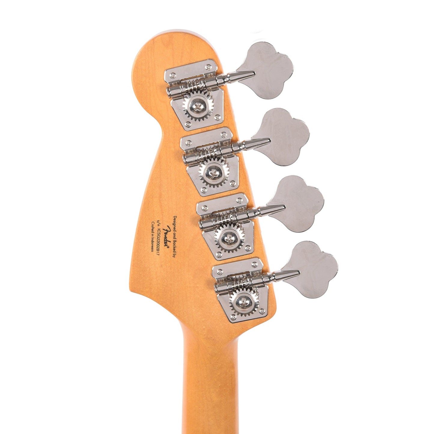 Squier Classic Vibe '60s Competition Mustang Bass Capri Orange w/Dakota Red Stripe Bass Guitars / 4-String