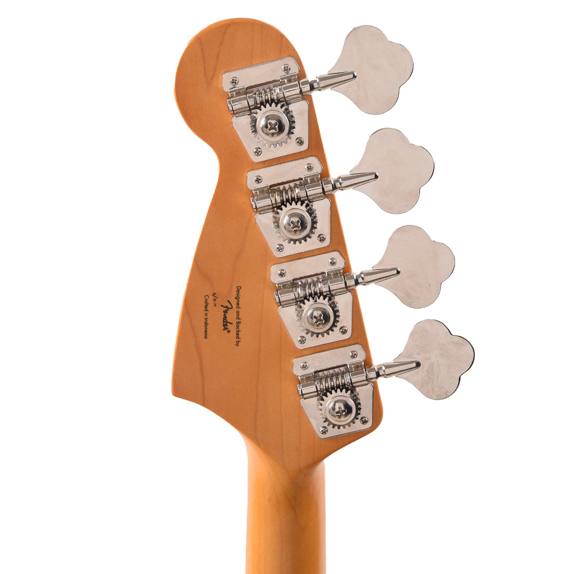 Squier Classic Vibe '60s Competition Mustang Bass Capri Orange w/Dakota Red Stripe Bass Guitars / 4-String