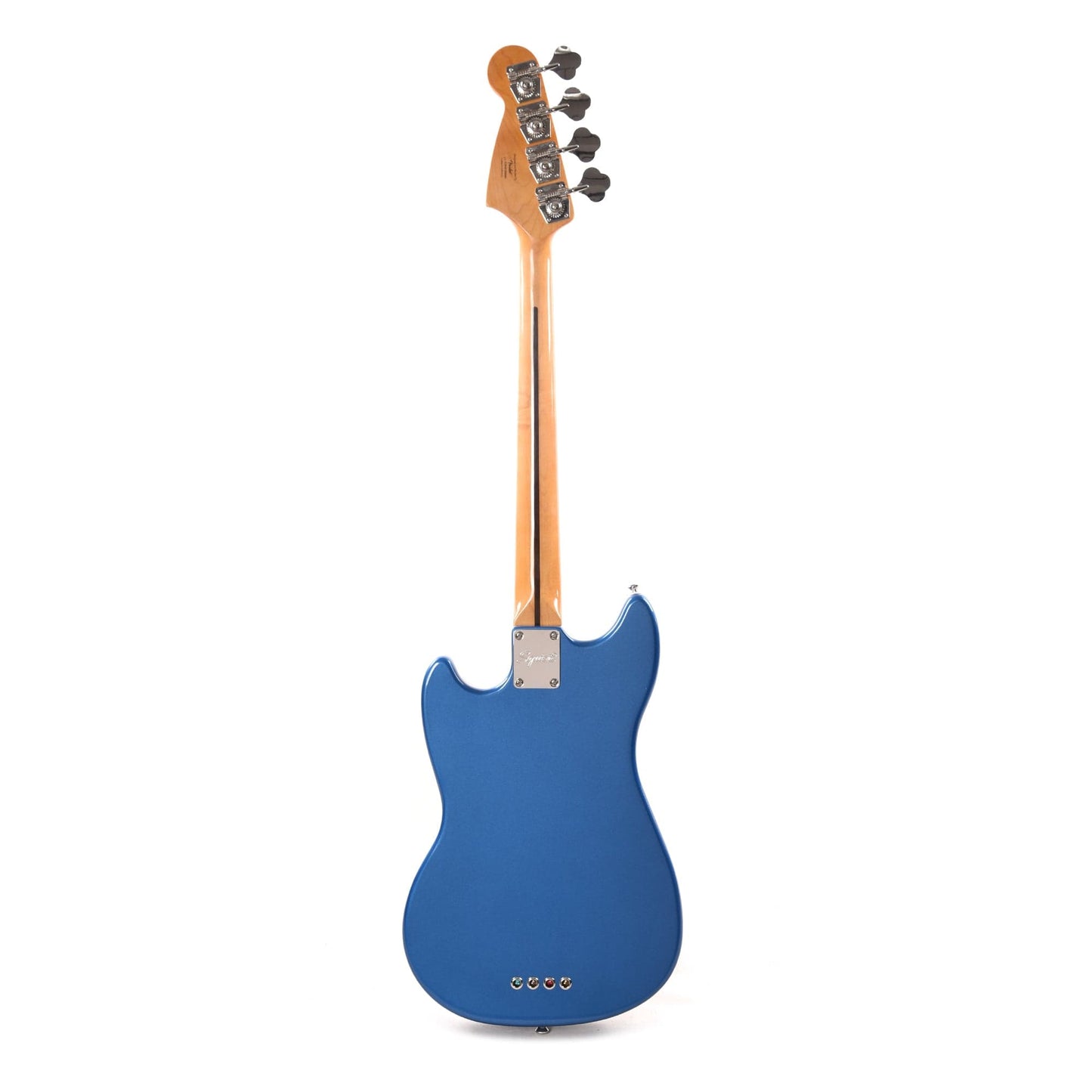 Squier Classic Vibe '60s Competition Mustang Bass Lake Placid Blue w/Olympic White Stripe Bass Guitars / 4-String