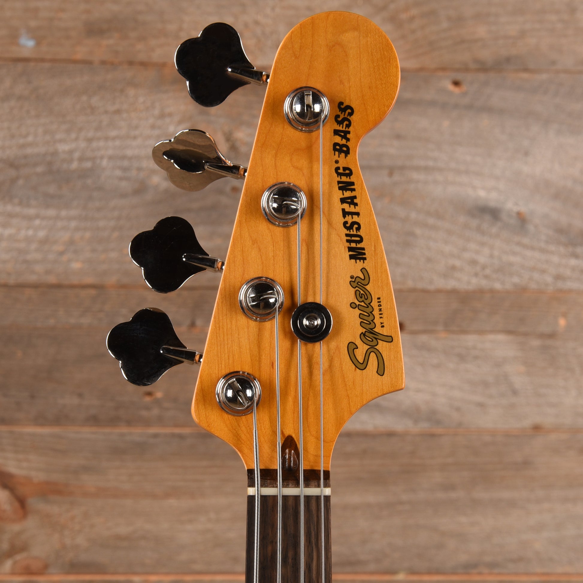 Squier Classic Vibe '60s Competition Mustang Bass Lake Placid Blue w/Olympic White Stripe Bass Guitars / 4-String