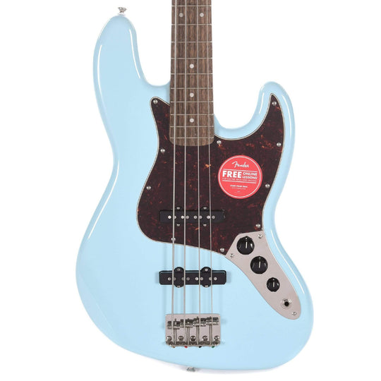 Squier Classic Vibe 60s Jazz Bass Daphne Blue Bass Guitars / 4-String