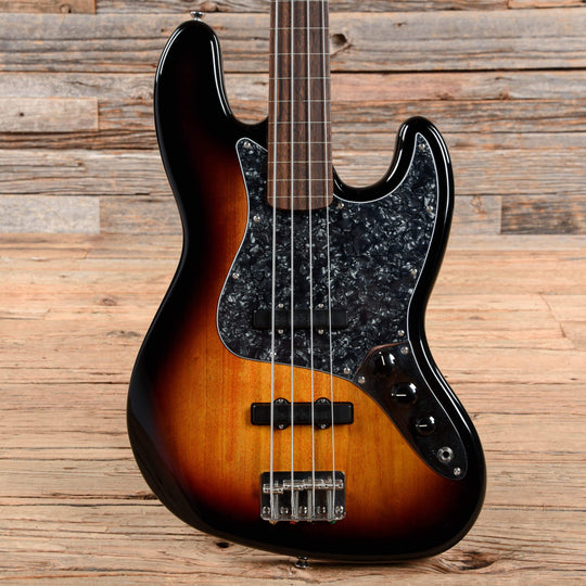 Squier Classic Vibe '60s Jazz Bass Fretless Sunburst 2019 Bass Guitars / 4-String