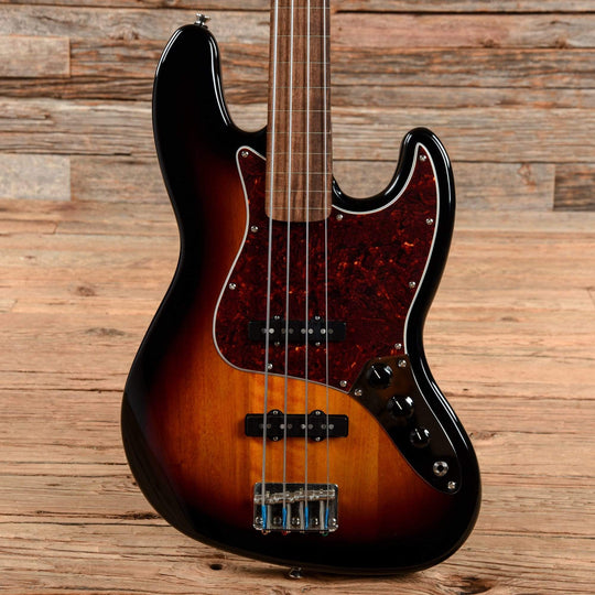 Squier Classic Vibe '60s Jazz Bass Fretless Sunburst 2021 Bass Guitars / 4-String