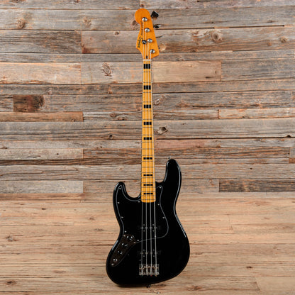Squier Classic Vibe '70s Jazz Bass Black 2020 LEFTY Bass Guitars / 4-String