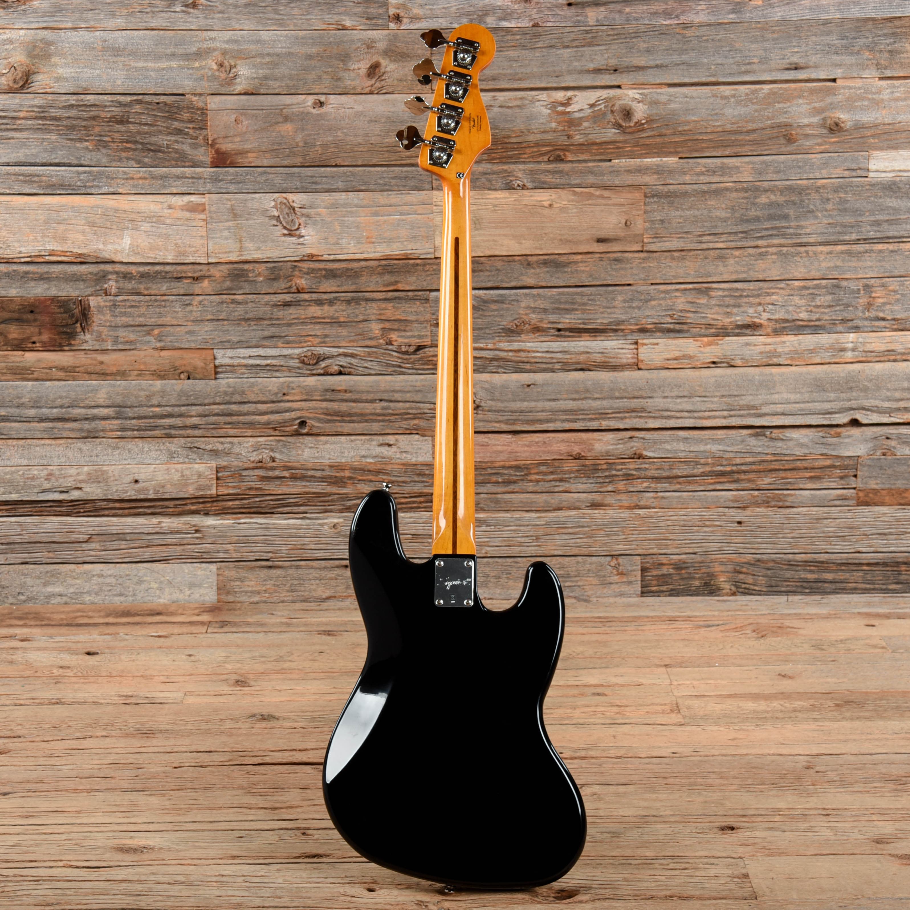 Squier Classic Vibe '70s Jazz Bass Black 2020 LEFTY Bass Guitars / 4-String