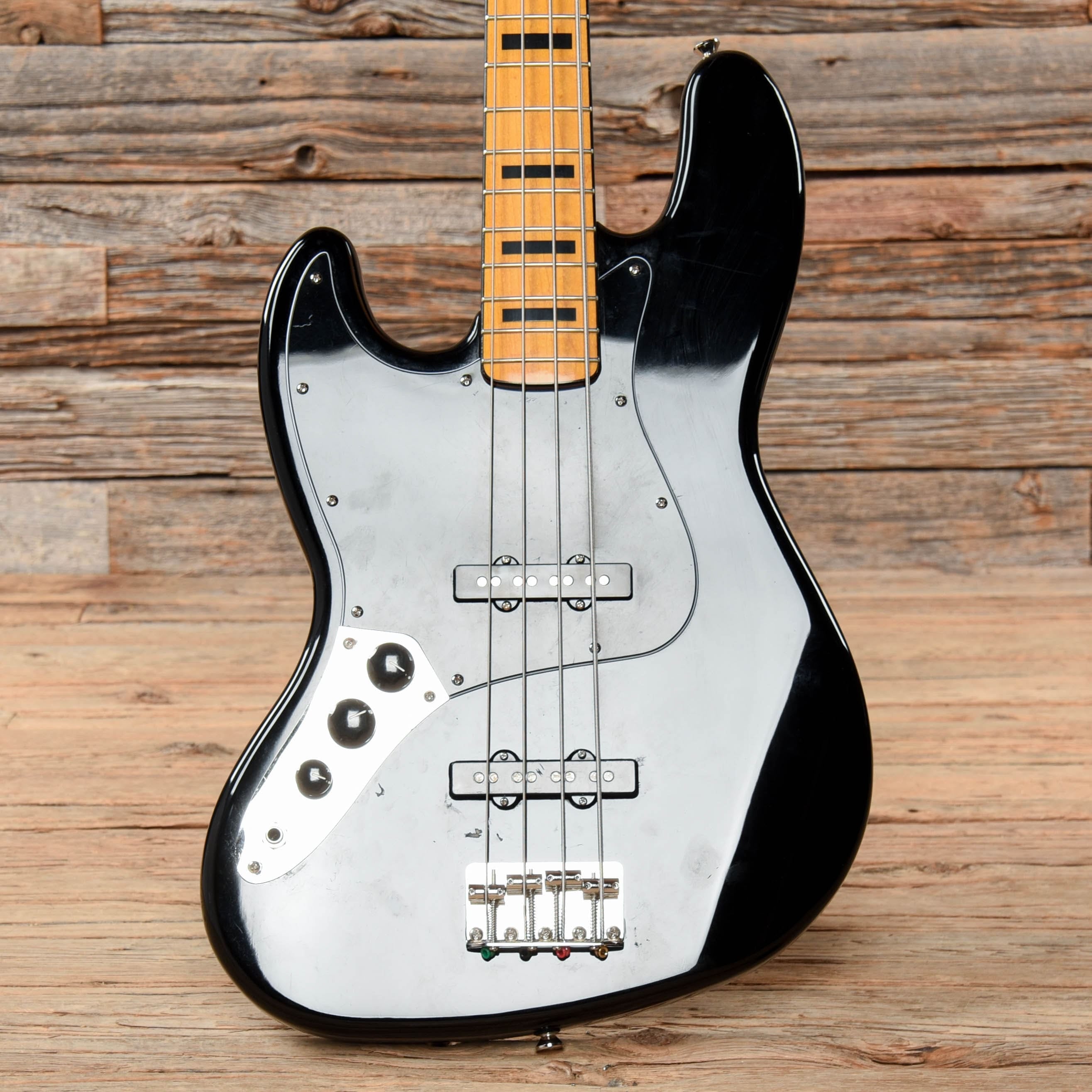 Squier Classic Vibe '70s Jazz Bass Black 2020 LEFTY Bass Guitars / 4-String