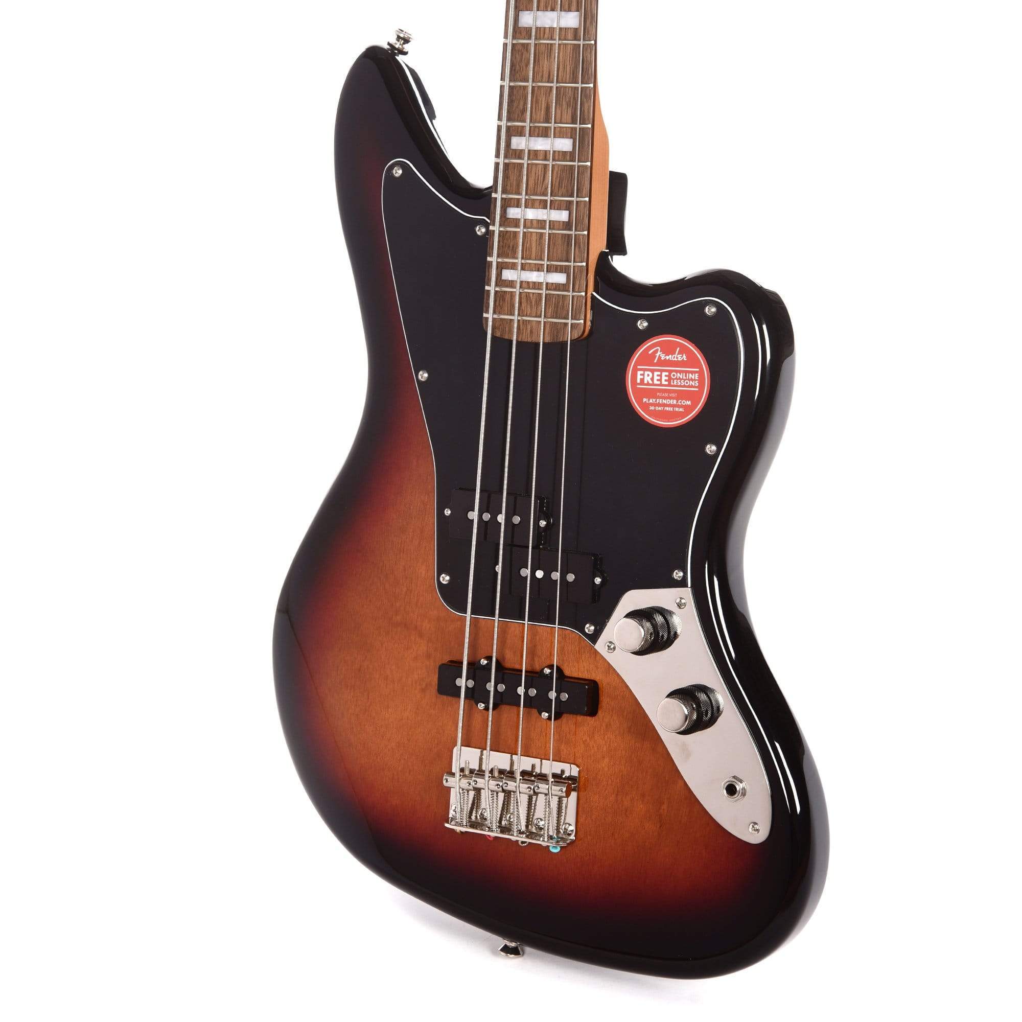 Squier Classic Vibe Jaguar Bass 3 Tone Sunburst Chicago Music Exchange squier-classic-vibe-jaguar-bass-3-tone-sunburst-chicago-music-exchange