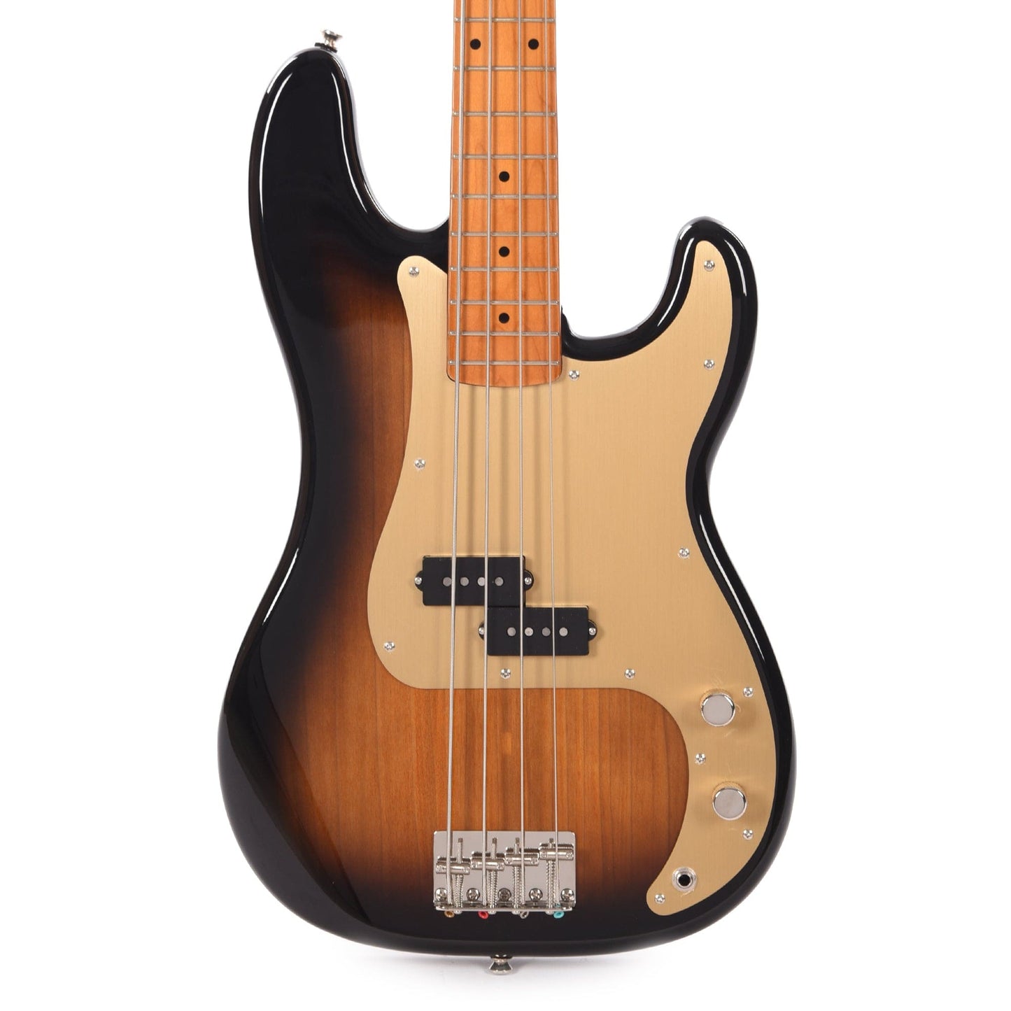 Squier Classic Vibe Late '50s Precision Bass 2-Color Sunburst w/Gold Anodized Pickguard Bass Guitars / 4-String