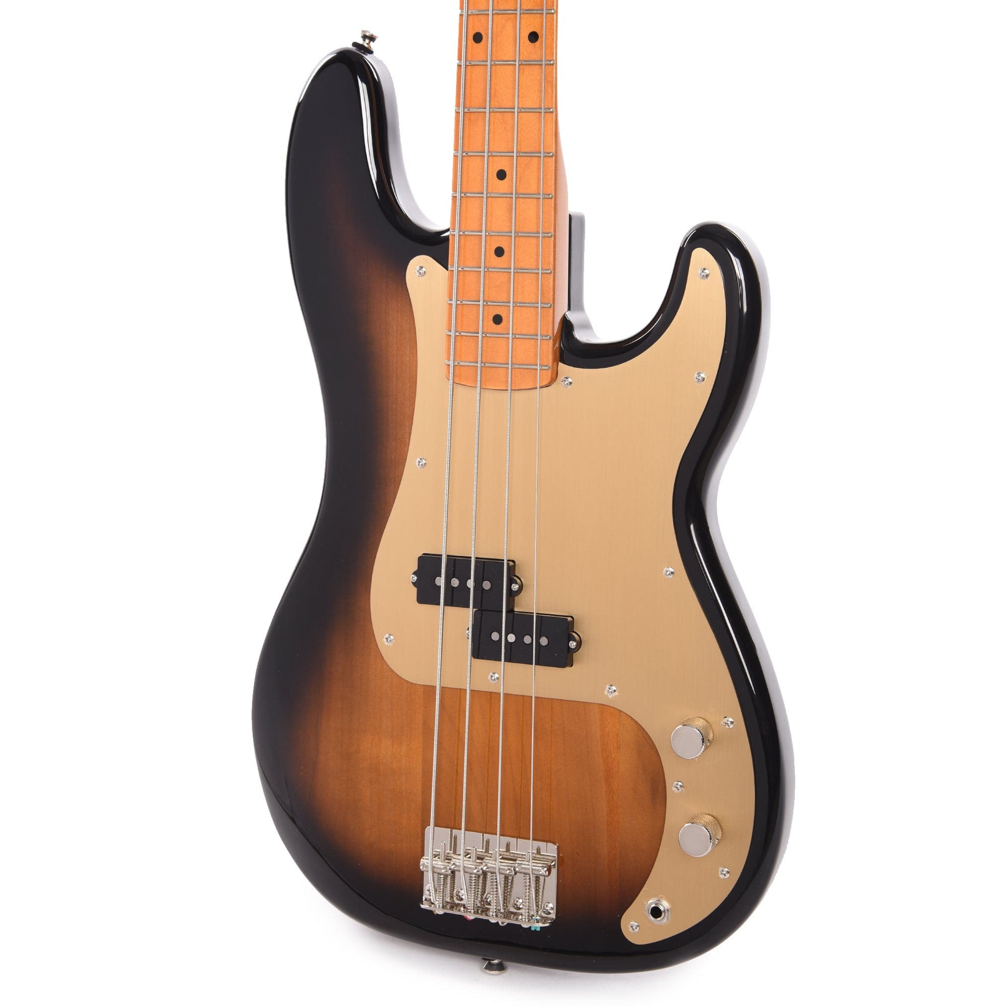 Squier Classic Vibe Late '50s Precision Bass 2-Color Sunburst w/Gold Anodized Pickguard Bass Guitars / 4-String