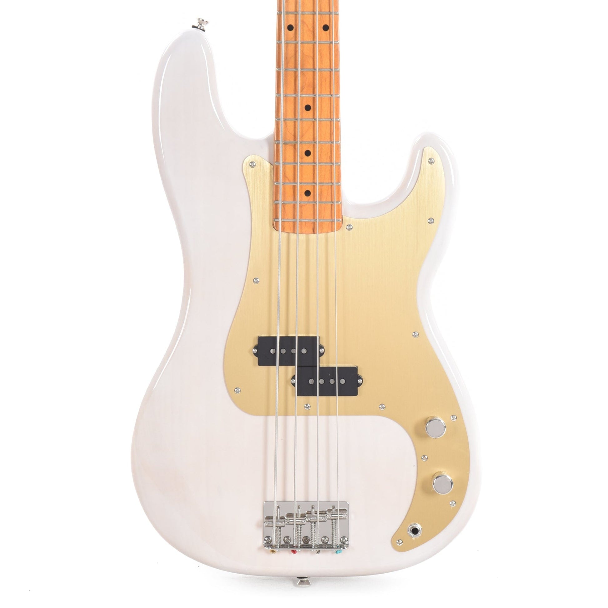 Squier Classic Vibe Late '50s Precision Bass White Blonde w/Gold Anodized Pickguard Bass Guitars / 4-String