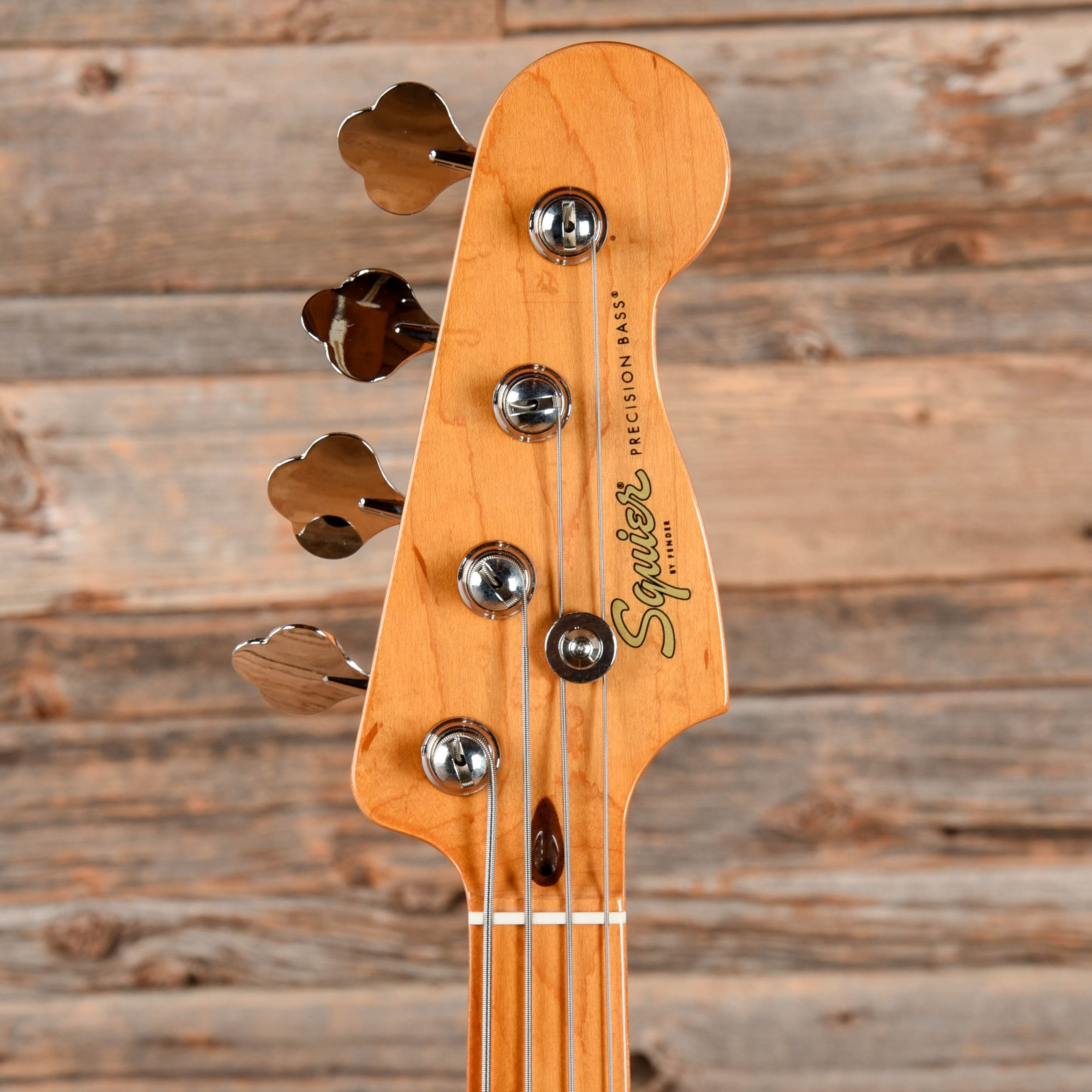 Squier Classic Vibe Late '50s Precision Bass White Blonde w/Gold Anodized Pickguard Bass Guitars / 4-String