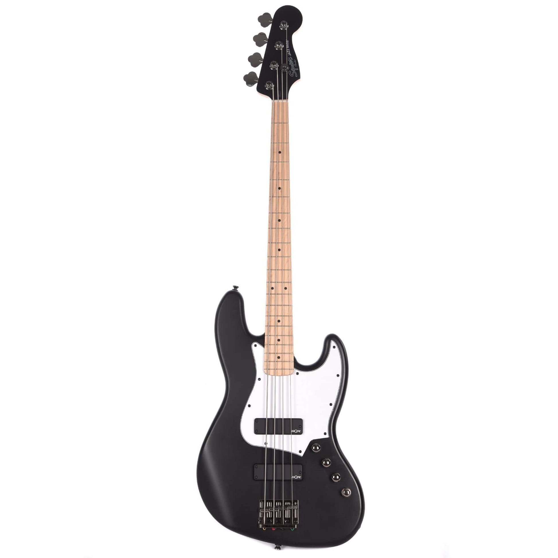 Squier Contemporary Active Jazz Bass HH Flat Black Bass Guitars / 4-String