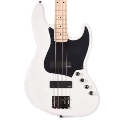 Squier Contemporary Active Jazz Bass HH Flat White Bass Guitars / 4-String
